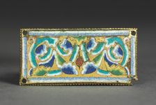Plaque from a Reliquary Shrine, c. 1180-1190. Creator: Unknown
