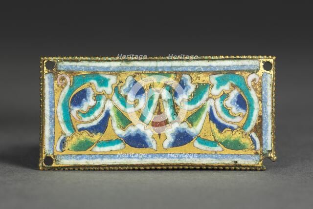 Plaque from a Reliquary Shrine, c. 1180-1190. Creator: Unknown.