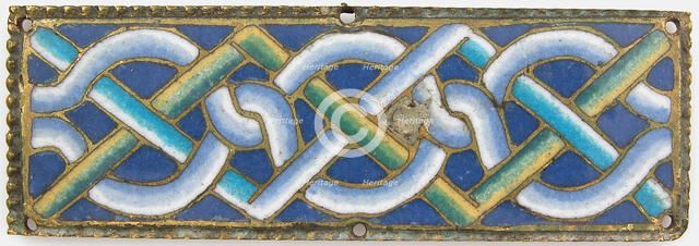 Plaque from a Reliquary Shrine, German, 1160-80. Creator: Unknown.