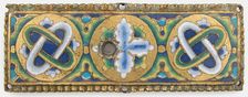 Plaque from a Reliquary Shrine, German, 1180-90. Creator: Unknown