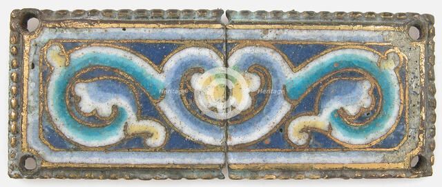 Plaque from a Reliquary Shrine, German, ca. 1170. Creator: Unknown.