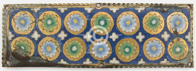 Plaque from a Reliquary Shrine, German, ca. 1185. Creator: Unknown.