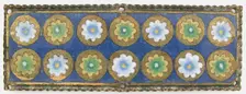Plaque from a Reliquary Shrine, German, ca. 1185. Creator: Unknown