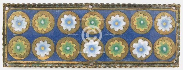 Plaque from a Reliquary Shrine, German, ca. 1185. Creator: Unknown.