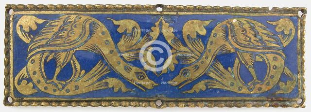 Plaque from a Reliquary Shrine, German, ca. 1185. Creator: Unknown.