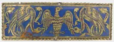 Plaque from a Reliquary Shrine, German, ca. 1185. Creator: Unknown