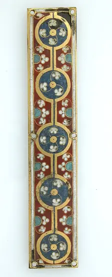 Plaque from a Reliquary Shrine, German, ca. 1186. Creator: Unknown