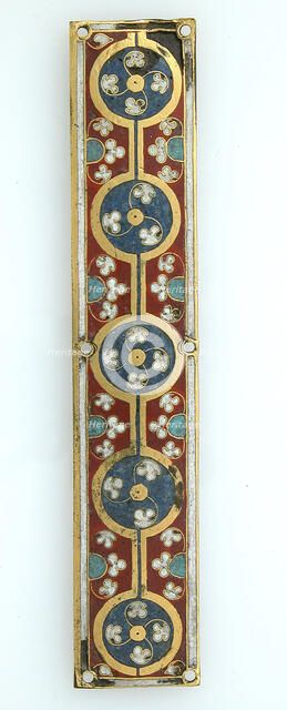 Plaque from a Reliquary Shrine, German, ca. 1186. Creator: Unknown.
