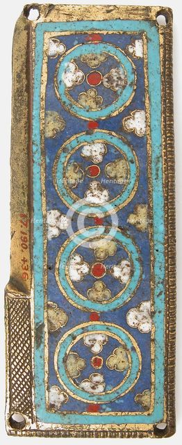 Plaque from a Reliquary Shrine, German or South Netherlandish, ca. 1175-1200. Creator: Unknown.