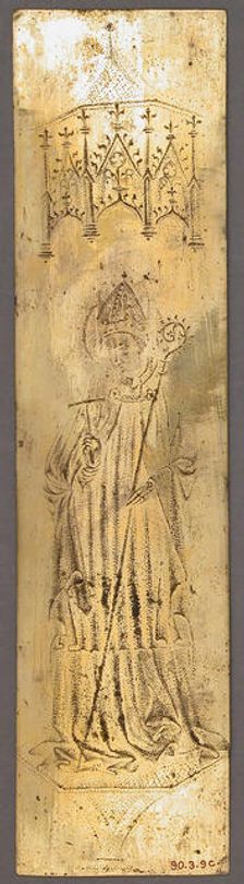 Plaque from Triptych, German, mid-15th century. Creator: Unknown