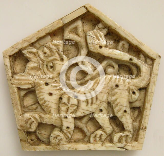 Plaque, Italy, 12th century. Creator: Unknown.