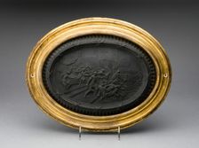 Plaque: Perseus and Andromeda, Burslem, c. 1886. Creator: Wedgwood