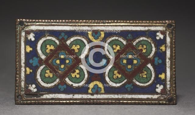 Plaque, probably from a Reliquary Shrine, 1225-1250. Creator: Unknown.