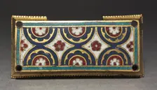 Plaque, probably from a Reliquary Shrine, c. 1180-1190. Creator: Unknown