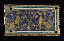 Plaque, probably from a Reliquary Shrine, c. 1200-1250. Creator: Unknown
