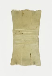 Plaque, Western Zhou dynasty, c. 1045-771 B.C. Creator: Unknown