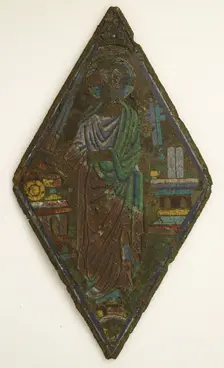 Plaque with Christ as Mediator, Mosan, 1150-60. Creator: Unknown