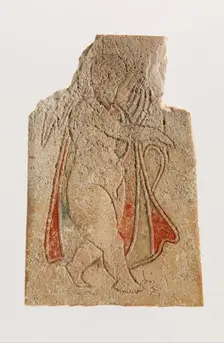 Plaque with an Eros, Coptic, 4th-5th century. Creator: Unknown