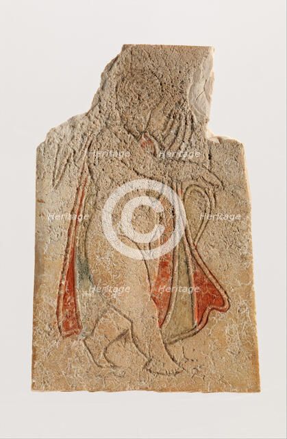 Plaque with an Eros, Coptic, 4th-5th century. Creator: Unknown.