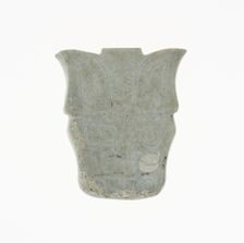 Plaque with Animal Mask, Shang dynasty (c.1600-1046 BC), 13th-11th century B.C. Creator: Unknown