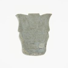 Plaque with Animal Mask, Shang dynasty (c.1600-1046 BC), 13th-11th century B.C. Creator: Unknown
