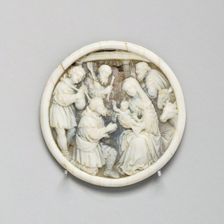 Plaque with Adoration of the Shepherds, first third of the 16th century. Creator: Unknown