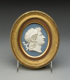 Plaque with Alexander the Great, Burslem, 1775. Creator: Wedgwood