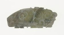 Plaque with Dragon Design, Western Zhou period, 11th/10th century B.C. Creator: Unknown