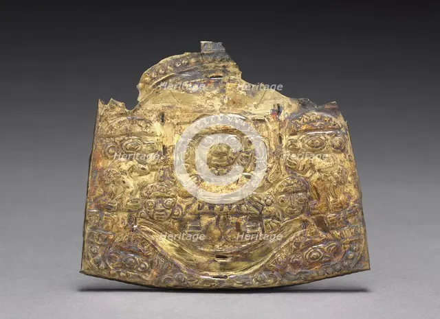 Plaque with Figures, 900-1470. Creator: Unknown.