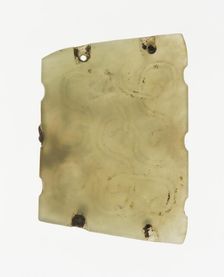 Plaque with Interlinked Scrolls, Eastern Zhou period, 7th century B.C. Creator: Unknown