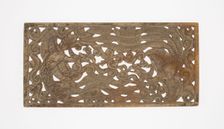 Plaque with Openwork Phoenix, Five Dynasties period / Yuan dynasty, 10th/14th century. Creator: Unknown