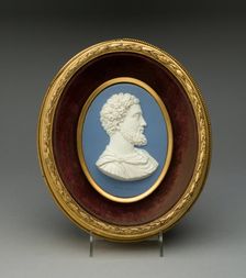Plaque with Marcus Aurelius Antoninus, Burslem, 1778/80. Creator: Wedgwood