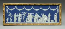 Plaque with Sacrifice to Ceres, Burslem, Possibly mid-19th century. Creator: Wedgwood