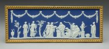 Plaque with Sacrifice to Ceres, Burslem, Possibly mid-19th century. Creator: Wedgwood