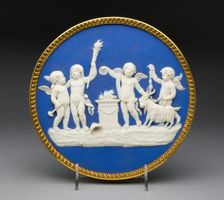 Plaque with Sacrifice to Hymen, Burslem, 1789. Creator: Wedgwood