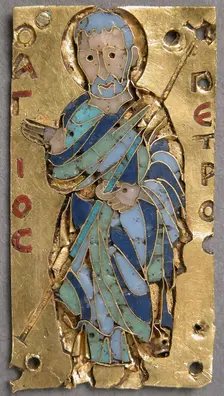 Plaque with Saint Peter, Byzantine, 11th century. Creator: Unknown