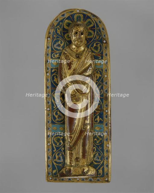 Plaque with Saint Peter, French, ca. 1185-1200. Creator: Unknown.