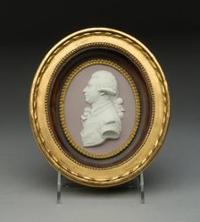 Plaque with Portrait of George Augustus Frederick, Burslem, c. 1790. Creator: Wedgwood