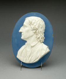 Plaque with Robert Boyle, Burslem, 1779/80. Creator: Wedgwood