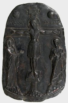 Plaque with the Crucifixion, European, 16th century. Creator: Unknown