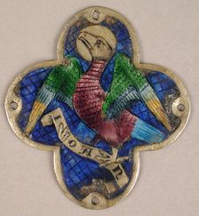 Plaque with the Eagle of Saint John, Catalan, 14th century. Creator: Unknown