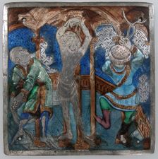 Plaque with the flagellation, Italian, 14th century. Creator: Unknown