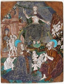 Plaque with the Last Judgement, French, ca. 1500. Creator: Unknown