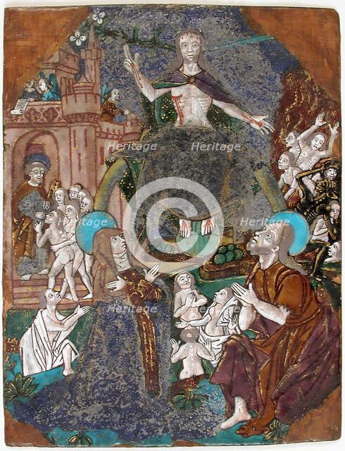 Plaque with the Last Judgement, French, ca. 1500. Creator: Unknown.