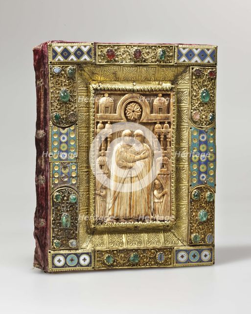 Plaque with the Visitation of Mary and Elizabeth, 11th-12th century. Artist: West European Applied Art  