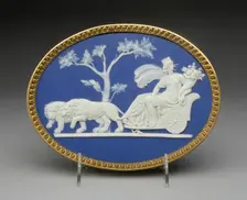 Plaque with Triumph of Cybele, Burslem, 1794. Creator: Wedgwood