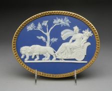 Plaque with Triumph of Cybele, Burslem, 1794. Creator: Wedgwood