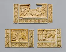 Plaques with Scenes from the Story of Joshua, Byzantine, 900-1000. Creator: Unknown