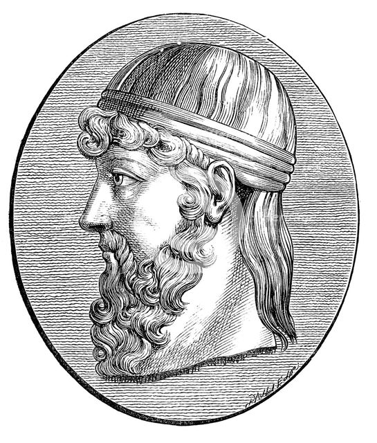 Plato (c428-c348 BC), Ancient Greek philosopher. Artist: Unknown