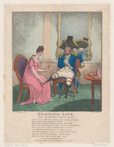 Platonic Love, May 30, 1807., May 30, 1807. Creator: Thomas Rowlandson
